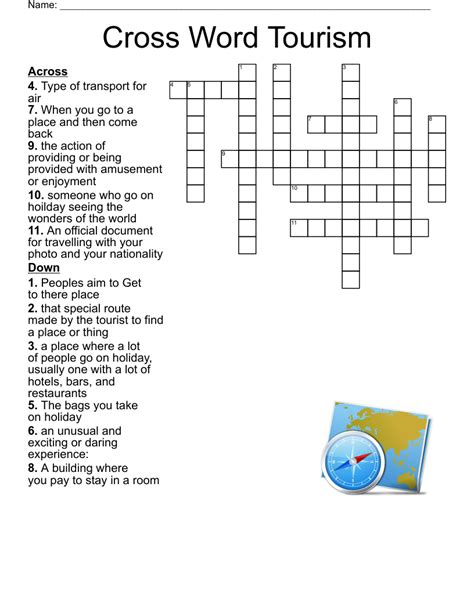 prefix with tourism daily themed crossword